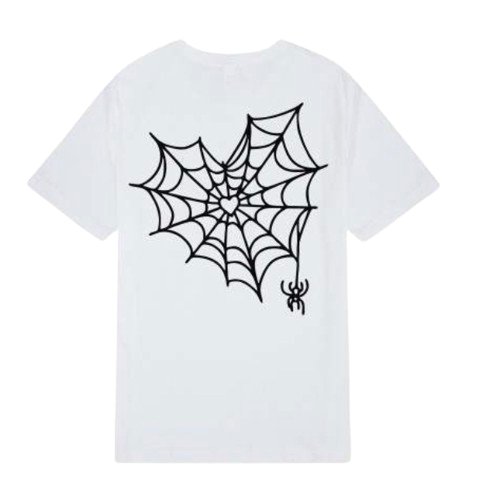 White Web Tee