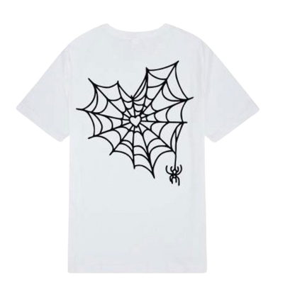 White Web Tee