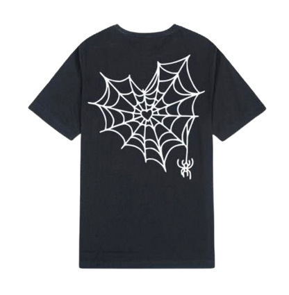 Black Web Tee